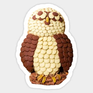 Owl Cake Sticker